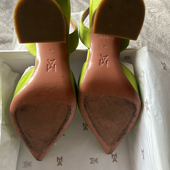 Amina Muaddi Begum Sling Black Pumps - Picture 5 of 6